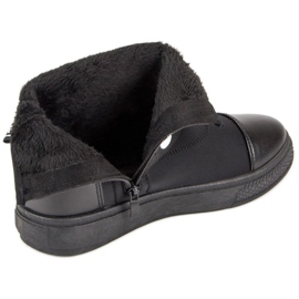 Bestelle Modische hohe Sneakers weiß schwarz 2