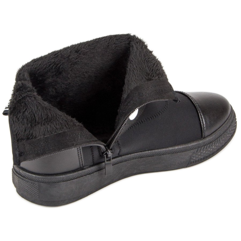 Bestelle Modische hohe Sneakers weiß schwarz 2