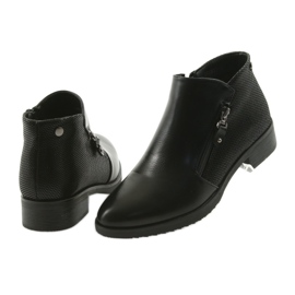 M.Daszyński Schwarze kurze Jodhpurstiefel 5