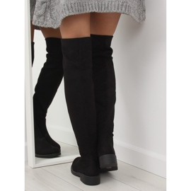 Schwarze Musketierstiefel 0-231 Schwarz 2