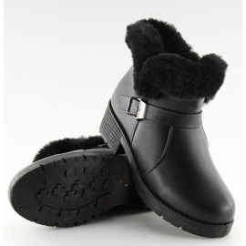 Schwarze Damenstiefel SJ1820-1 Schwarz 2