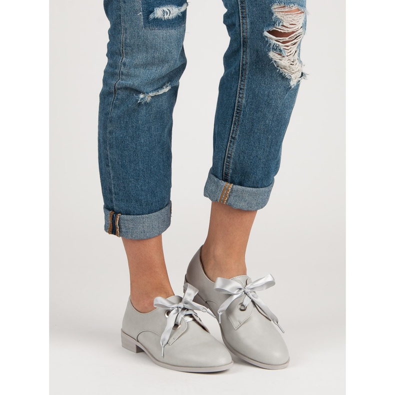 Tina&Co Gebundene Brogues grau 2