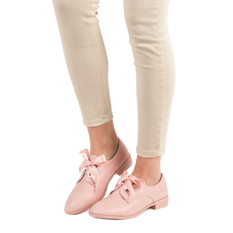 Tina&Co Gebundene Brogues rosa 2