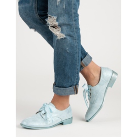 Juliet Gebundene Brogues blau grau 2