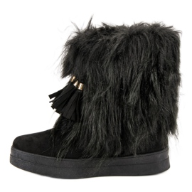 Seastar Schwarze Schneestiefel 2