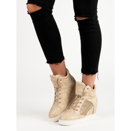 Mazzoni Beige Turnschuhe 1