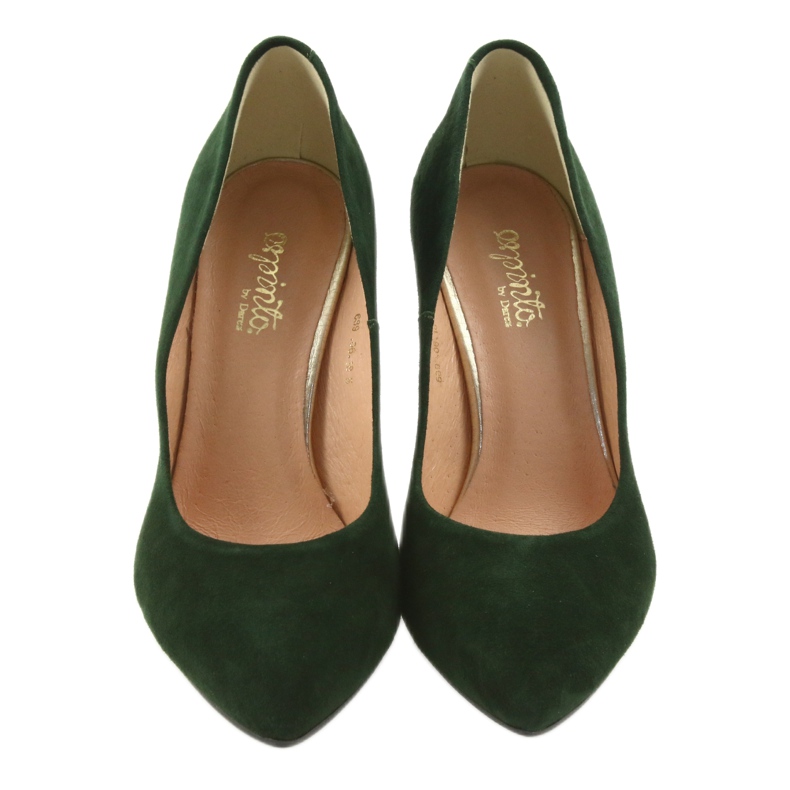 Grüne Pumps am Espinto 689 Pfosten 3