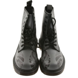 Dr. Martens 1460 OT SCHWARZ grau 3