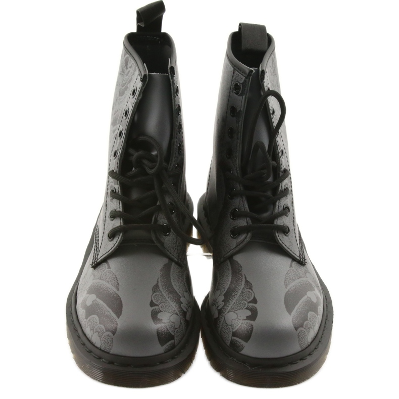 Dr. Martens 1460 OT SCHWARZ grau 3