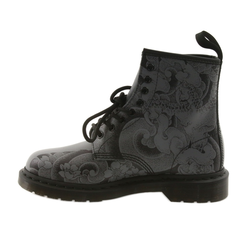 Dr. Martens 1460 OT SCHWARZ grau 2