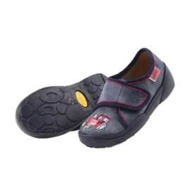 Befado Kinderschuhe 551P001 blau rot marineblau 4