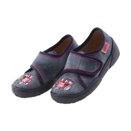 Befado Kinderschuhe 551P001 blau rot marineblau 3