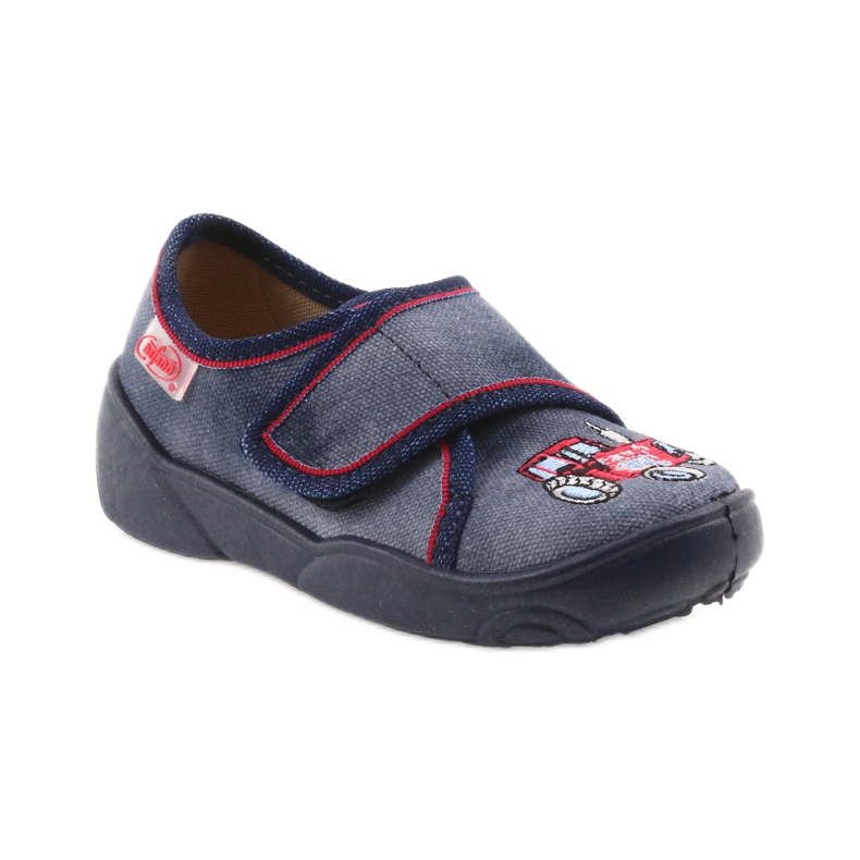 Befado Kinderschuhe 551P001 blau rot marineblau 1