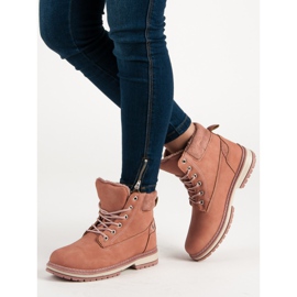 Juliet Warme Wanderschuhe rosa 2