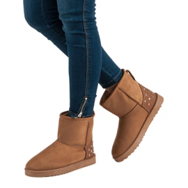 Kamel Mukluki mit Düsen braun 2