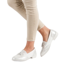 Tina&Co Loafer mit Fransen grau 2