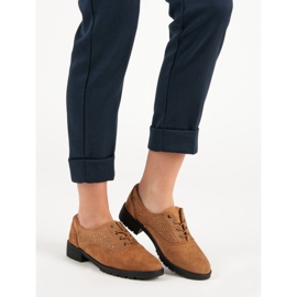 Camel Wildlederschuhe braun 1