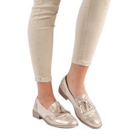 Tina&Co Loafer mit Fransen gelb 1