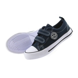 American Club Amerikanische Turnschuhe Kinderschuhe Turnschuhe weiß navy blau 4