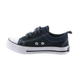 American Club Amerikanische Turnschuhe Kinderschuhe Turnschuhe weiß navy blau 2