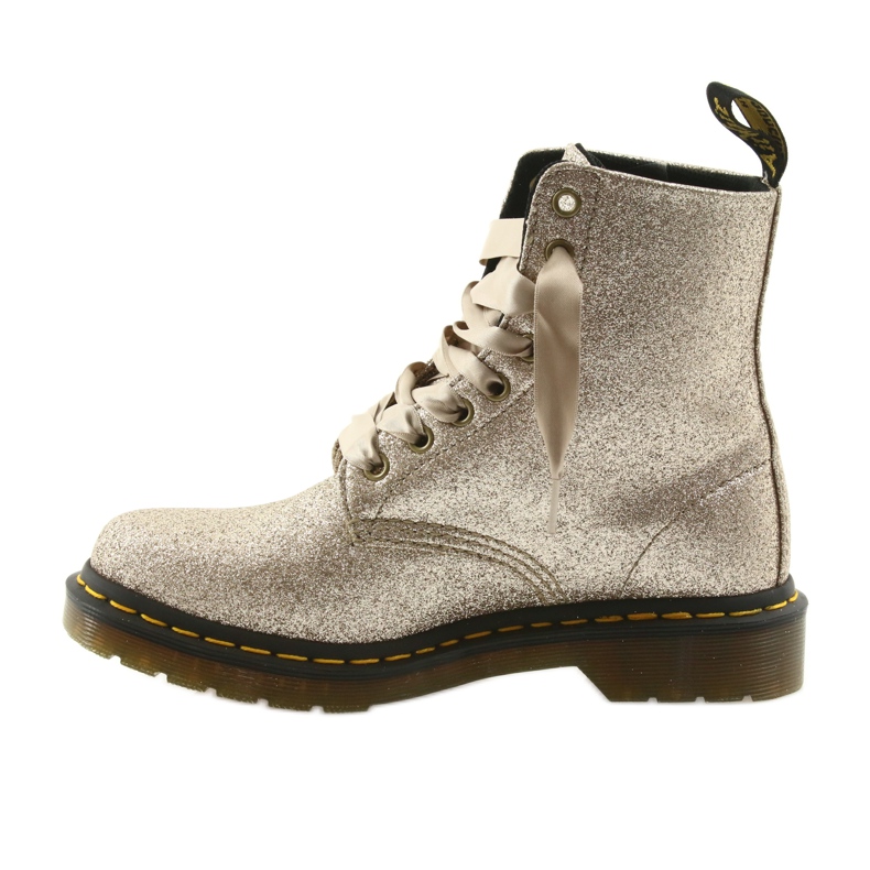 Dr. Martens 1460 PASCAL GLITTER BLASS GOLD golden 2
