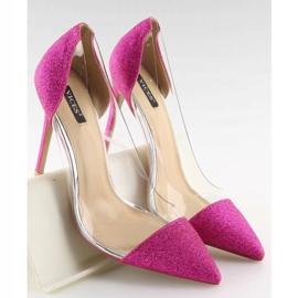 Glitzer High Heels Fuchsia 5133 Fuchsia rosa 4