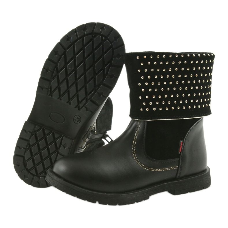 Mädchenstiefel Zarro 94/7 black jets schwarz 5