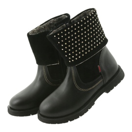 Mädchenstiefel Zarro 94/7 black jets schwarz 3