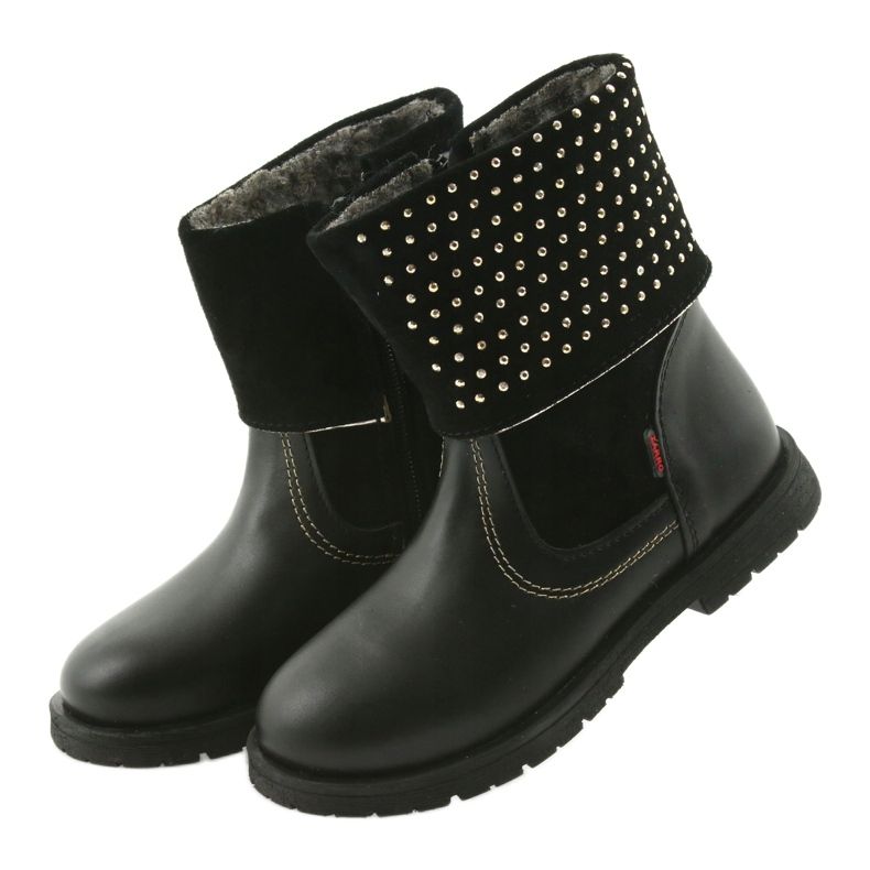 Mädchenstiefel Zarro 94/7 black jets schwarz 3