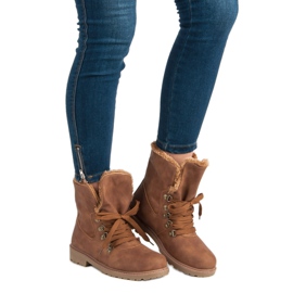 Super Me Warme Stiefel braun 1