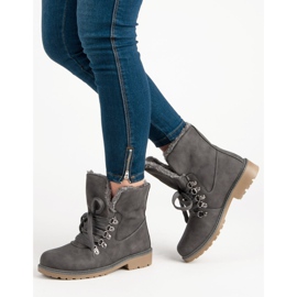 Super Me Warme Stiefel grau 1