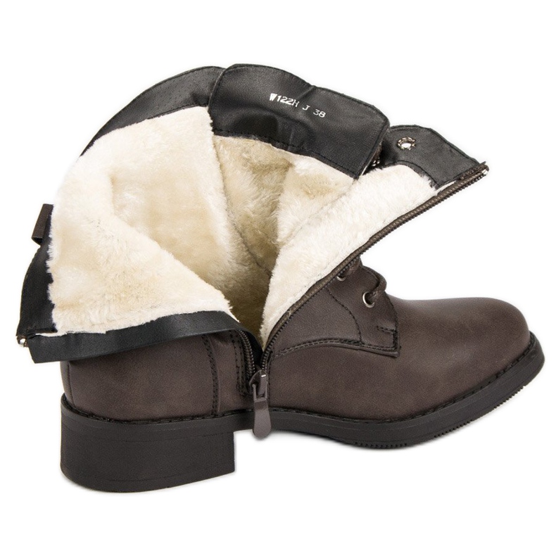 SDS Warme graue Stiefel 2