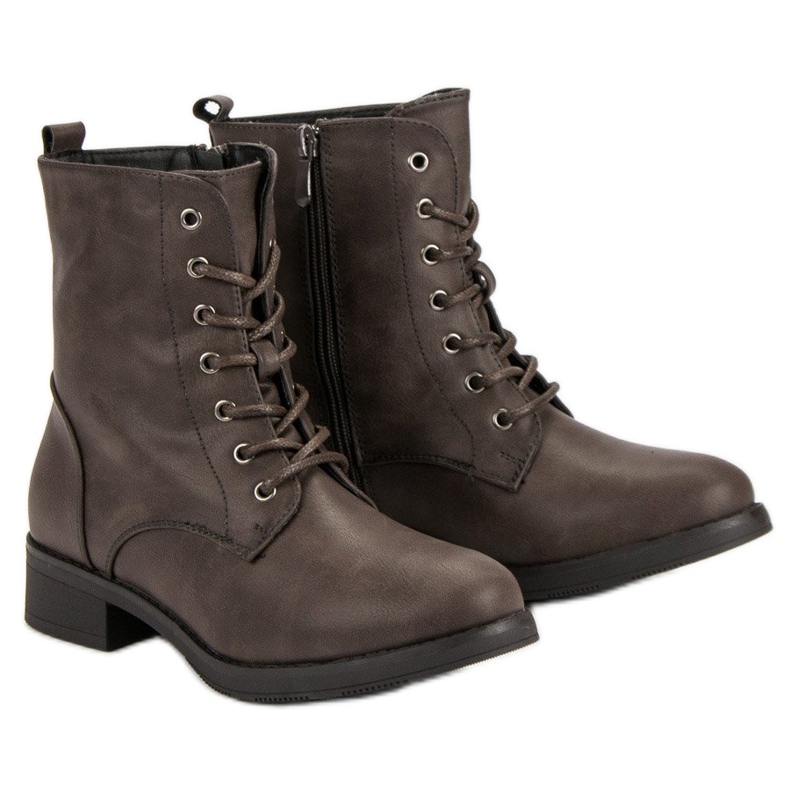 SDS Warme graue Stiefel 1