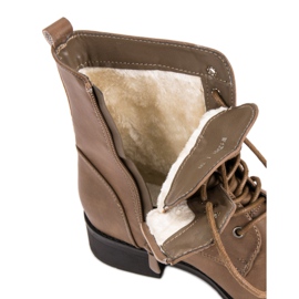 SDS Braune warme Stiefel 1