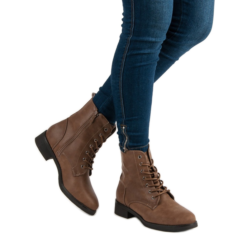 SDS Braune warme Stiefel 2