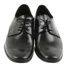 Klassische schwarze Lederschuhe TUR 231 4