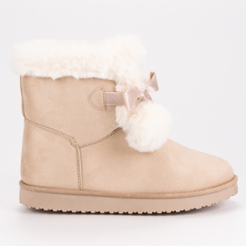 Modisches Beige Mukluki 2