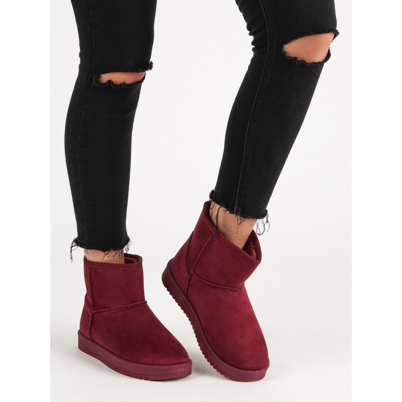 SDS Kastanienbraun Mukluki rot 2