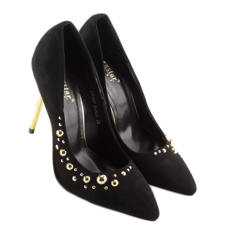 Pumps auf einem schwarzen DD55P Black Pin 2