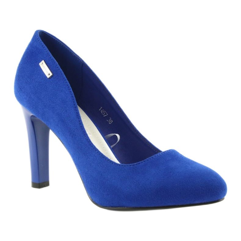 Sergio Leone Wildlederschuhe 1457 blau 1