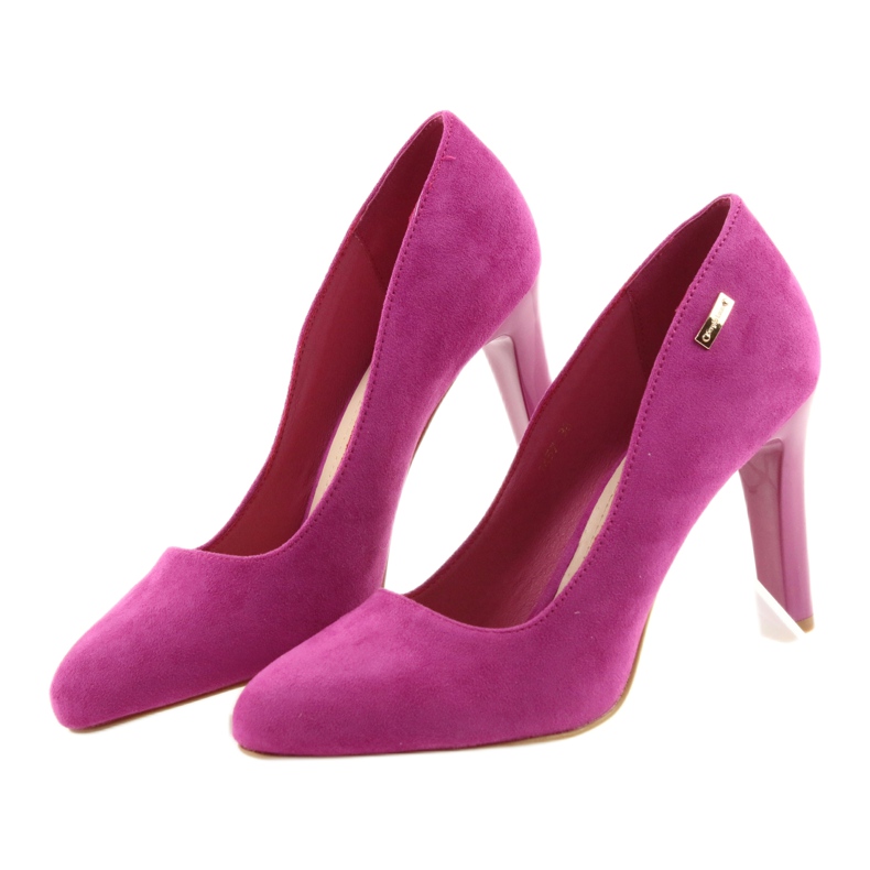 Sergio Leone Wildlederschuhe 1457 rosa 3