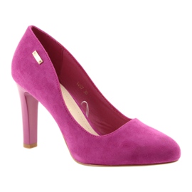 Sergio Leone Wildlederschuhe 1457 rosa 1