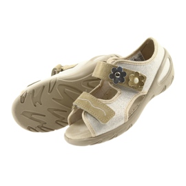 Befado Kinderschuhe PU-Sandalen 065X121 gelb 4
