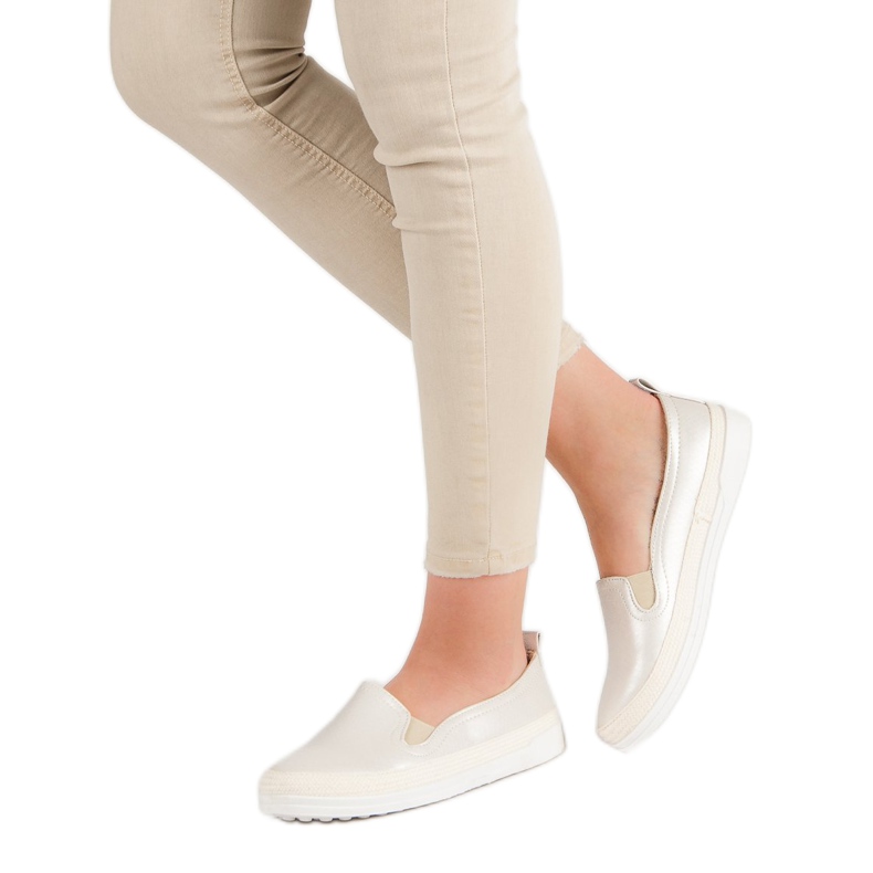 Bequeme Slipper gelb 1