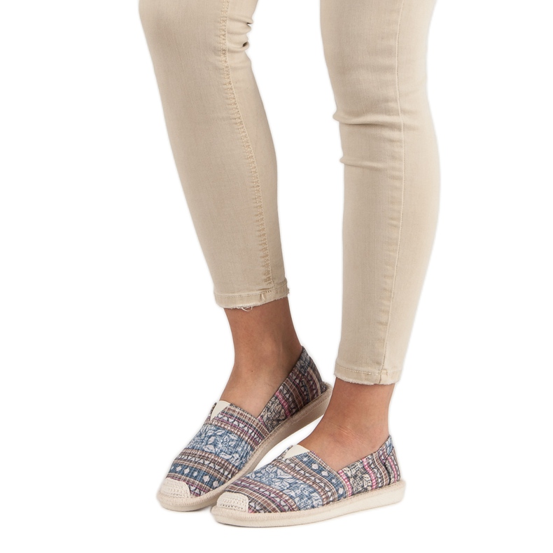 Small Swan Ethnische Espadrilles mehrfarbig 1