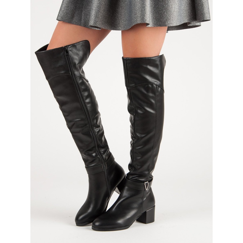 Groto Gogo Overknee-Stiefel schwarz 2