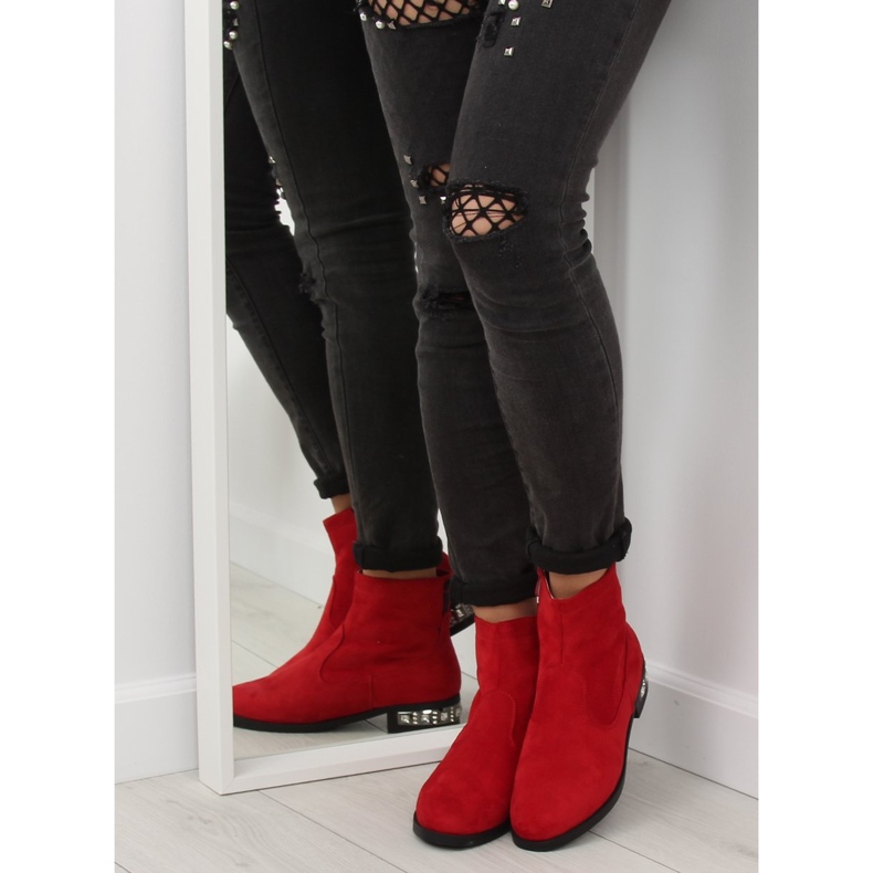 Rot Rote Damenstiefel 168-176 Rot 1