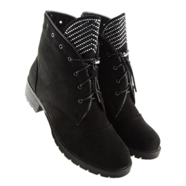 Schwarze Worker für Damen GF055 Schwarz 2