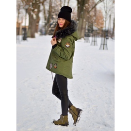 Stilvolle Khaki VINCEZA Arbeiter grün 1