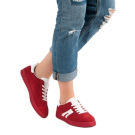 Mckeylor-Sneakers aus Wildleder rot 2